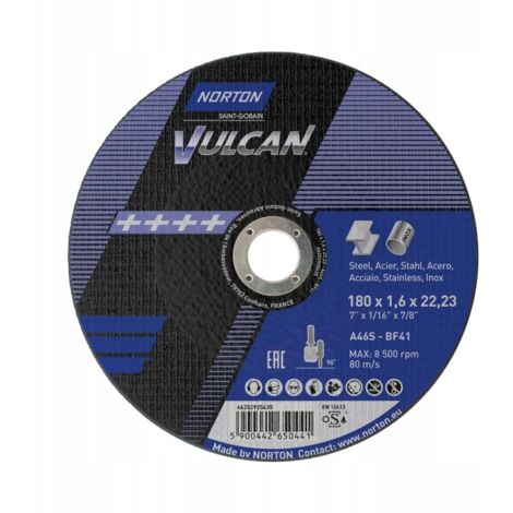Disco da taglio piatto NORTON Vulcan 230x1,9