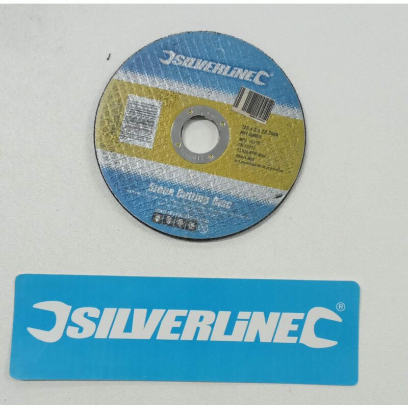 Image of Disco da taglio pietra certificato per smerigliatrici angolari Silverline