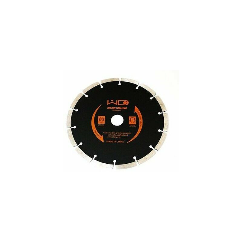Image of J69 - disco da taglio pietra e cemento 230mm diamantato segmentato per flessibile-flex