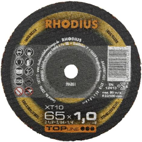 Disco da taglio Rhodius xt10 mini 75 mm 20100 rpm