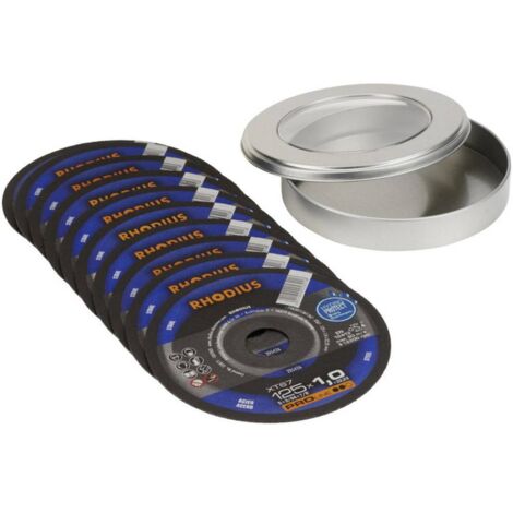 Disco da taglio Rhodius xt67 125 mm 10 pezzi acciaio