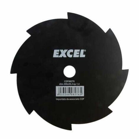 Disco de acero de 8 dientes mm 255 Excel 08276