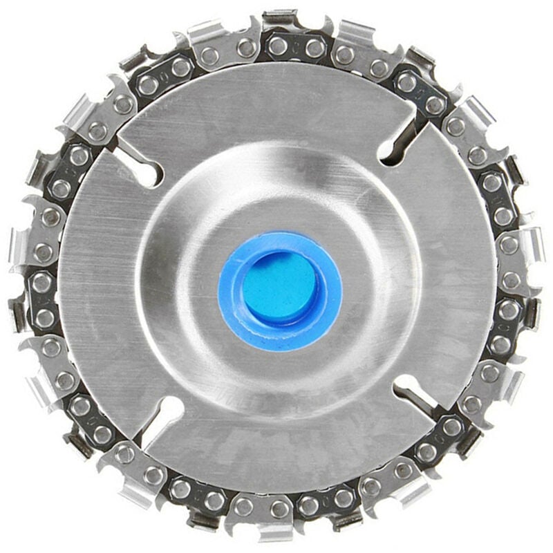 

Disco de amoladora angular de 4 pulgadas Sierra de cadena de 22 dientes, para herramienta de corte de talla de madera