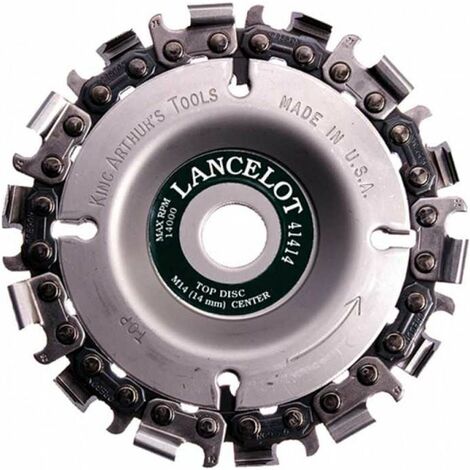 Disco de cadena de ø100 mm con 14 dientes Lancelot King Arthur Tools