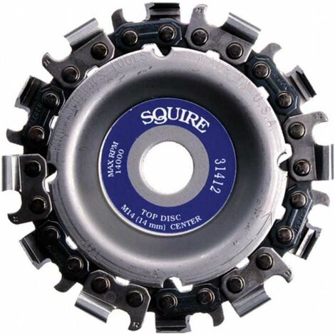 Disco de cadena de ø89 mm con 12 dientes Squire King Arthur Tools