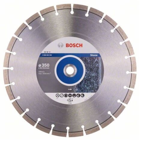 Disco de corte Bosch expert for stone 350 mm segmentado