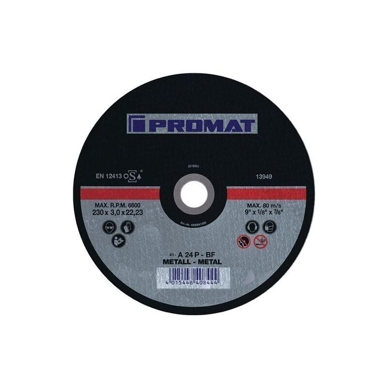 

Disco De Corte D 115 X 1,6 Mm Recto Acero Perforacin 22,23