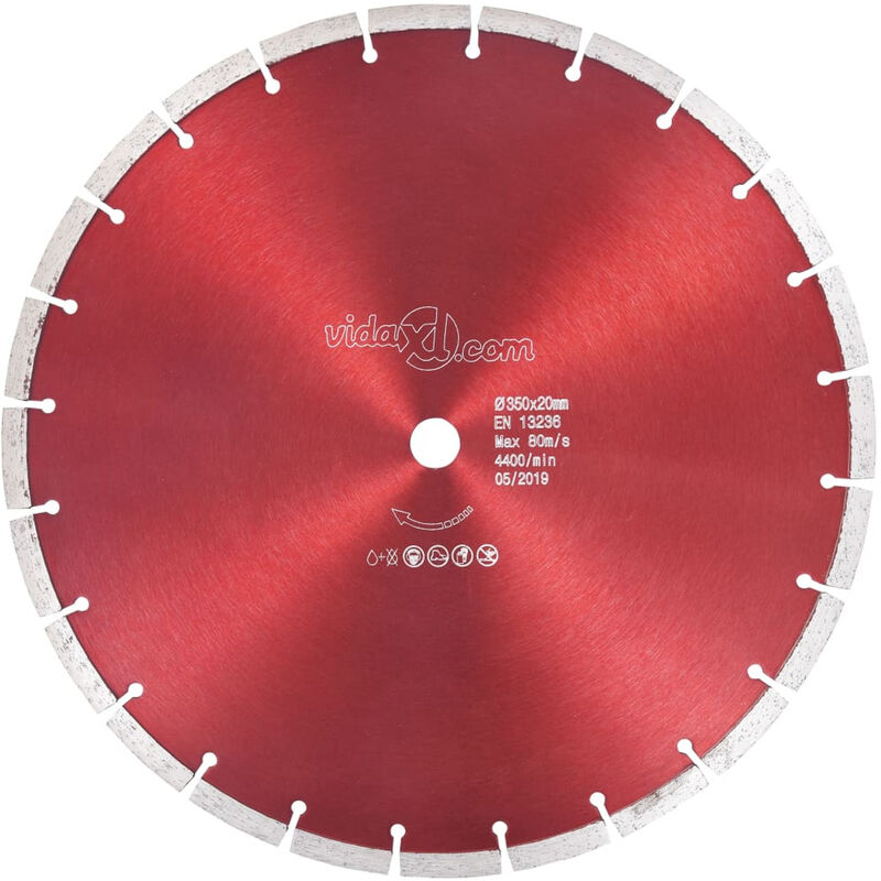 

Disco de corte de diamante acero 350 mm
