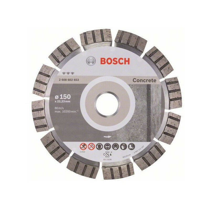 

Bosch - Disco de corte de diamante Best for Concrete 150 x 22,23mm