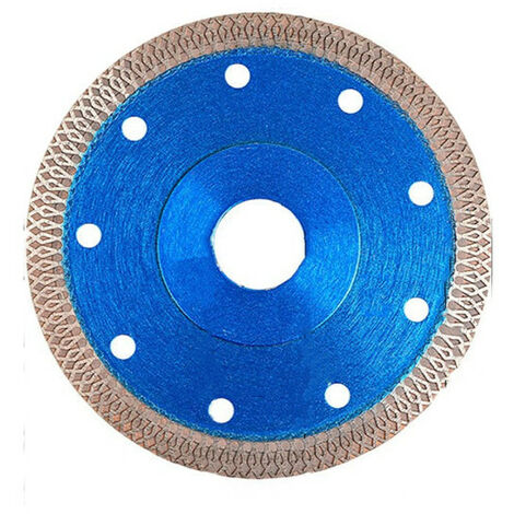 Disco de corte de diamante, disco de amoladora de diamante de cerámica, disco de corte de mármol, disco de amoladora angular para sierra Circular,125x22x10mm,1Pc blue