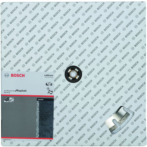 Disco de corte de diamante Standard Asphalt:400x20/2540x36x8  BOSCH 2608602626