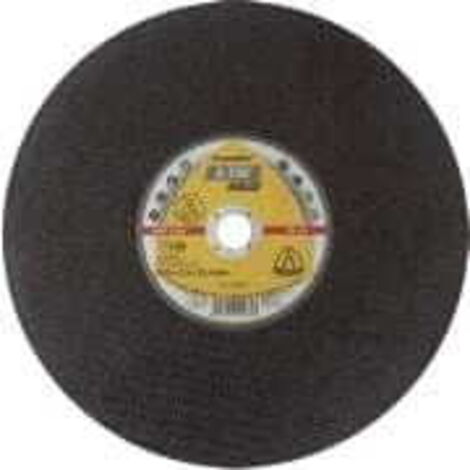 Disco de corte de metal KLINGSPOR 350 mm x 25 mm x 254 mm A330 EX