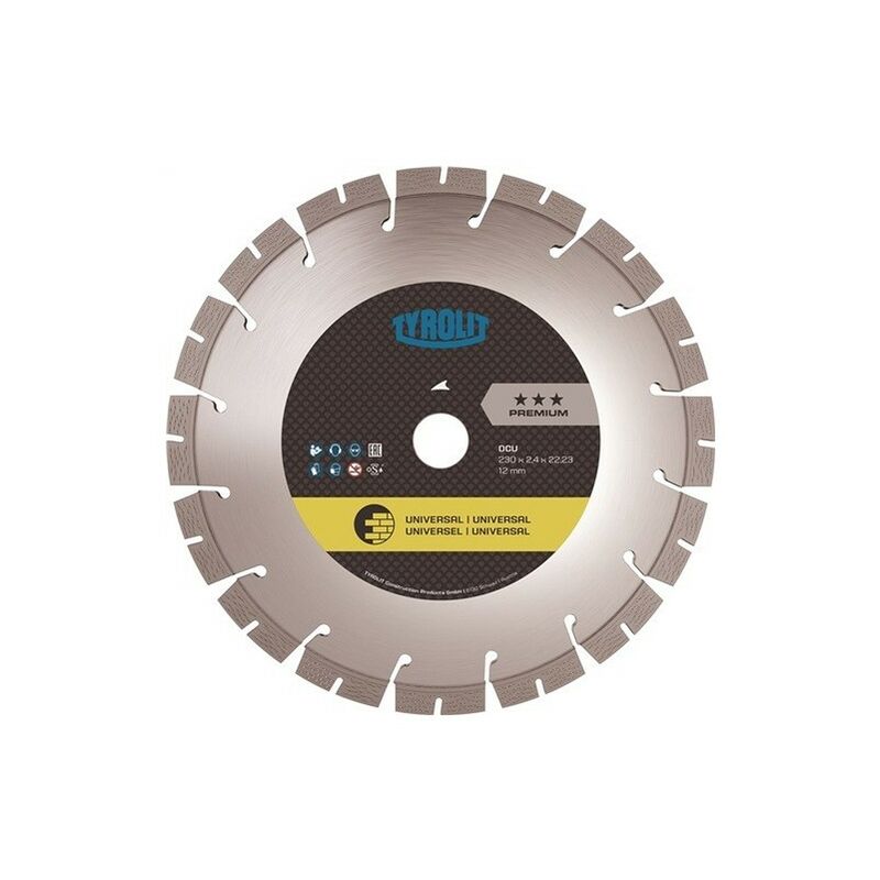 

Disco De Corte Diamantado Dcu Premium Dim. 125 Mm Perforaci