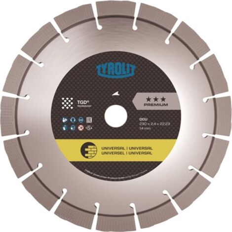 Disco De Corte Diamantado Premium Dcu Diam. 230 Mm Perforaci