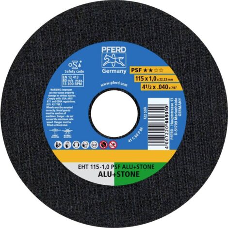 Disco de corte fino piedra Pferd - talla