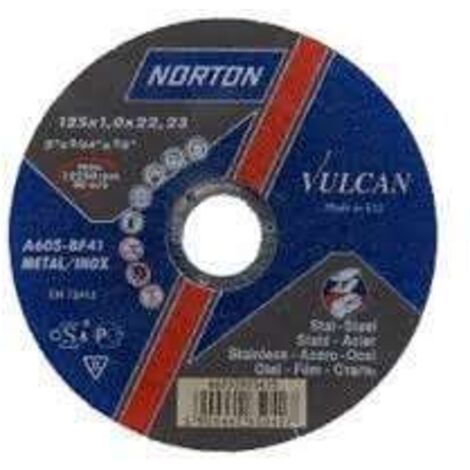 Disco de corte Norton blue fire 76 mm 1 mm 10 unidades