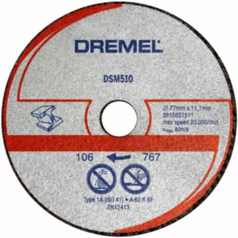Disco de Corte para Piedra DREMEL SC545 EZ SpeedClic: disco de