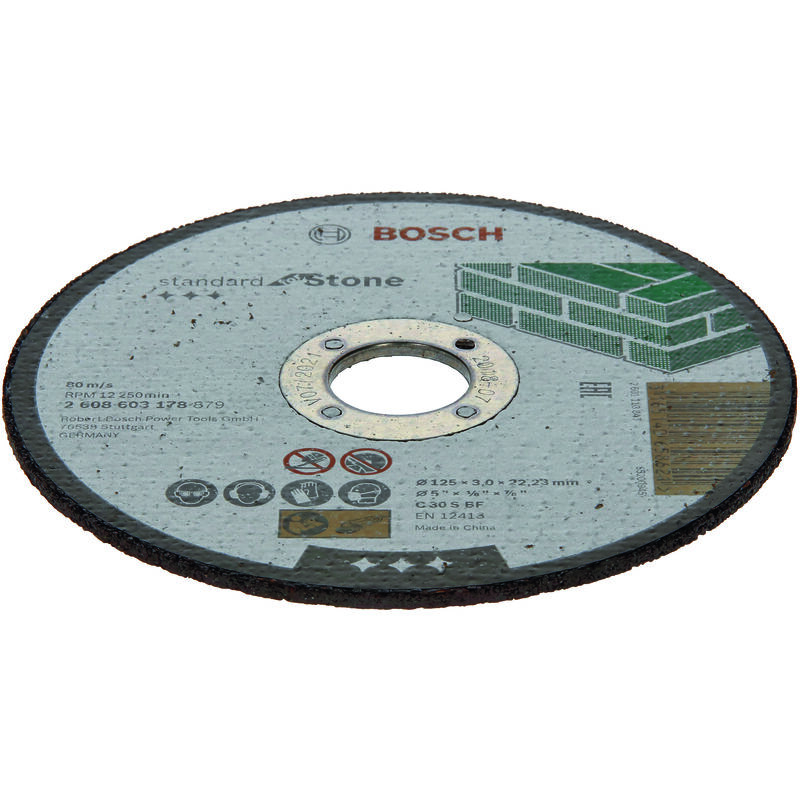 

2608603178 Corte recto Standard Stone: 125X2.5mm, 5 - Bosch