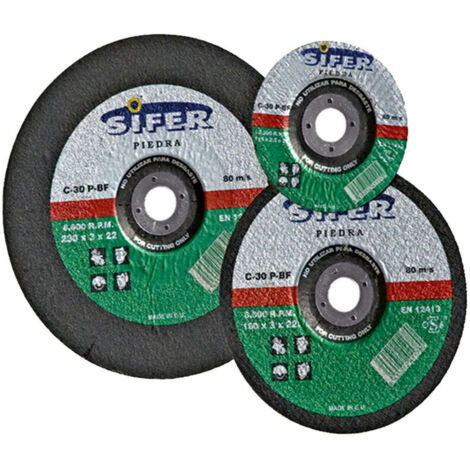 Disco de Corte Sifer Piedra 180x3,0x22 R151