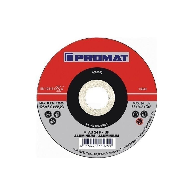 

Disco De Desbaste D 125 X Gr 6 Mm Acodado Aluminio Perforaci