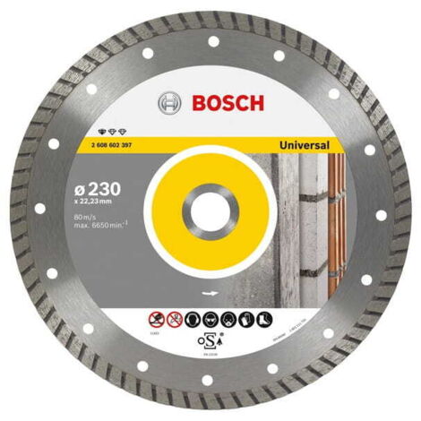 DISCO DE DIAMANTE BOSCH 125x22 TUR UNIV