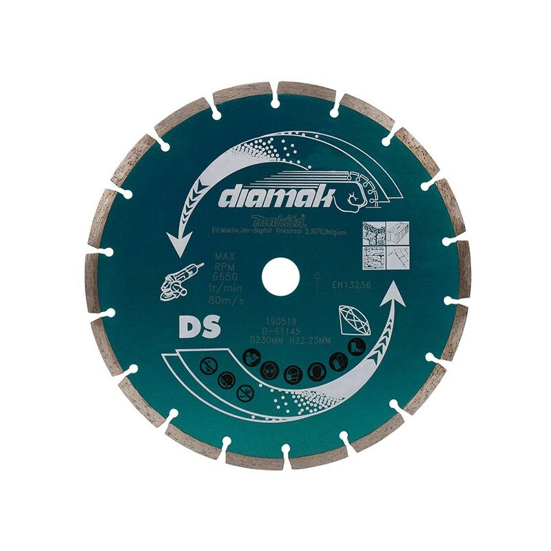 

Disco De Diamante Segmentado Makita 230Mm