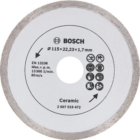 Disco de diamante para azulejos Ø 115 mm  BOSCH 2607019472
