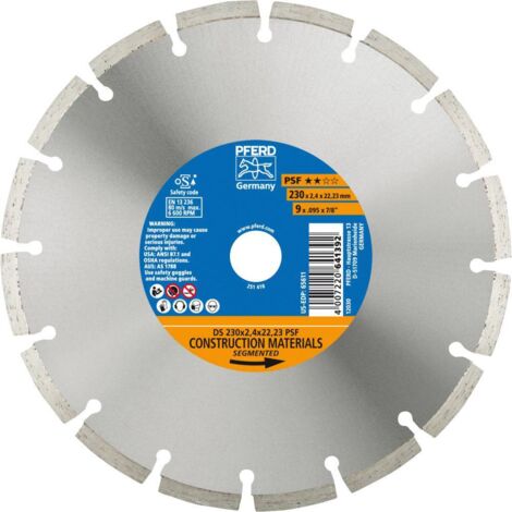 Disco de diamante Pferd - talla 230x2,4 mm