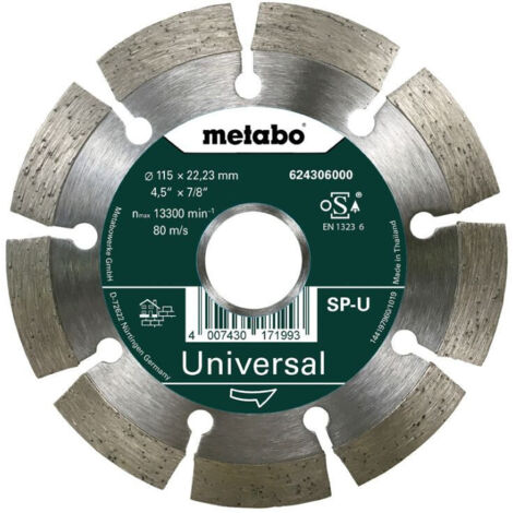 Disco de diamante-SP 115x22,23 mm Metabo