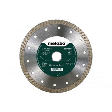 DISCO DE DIAMANTE SP-UT 180MM 22,23MM 10MM - METABO