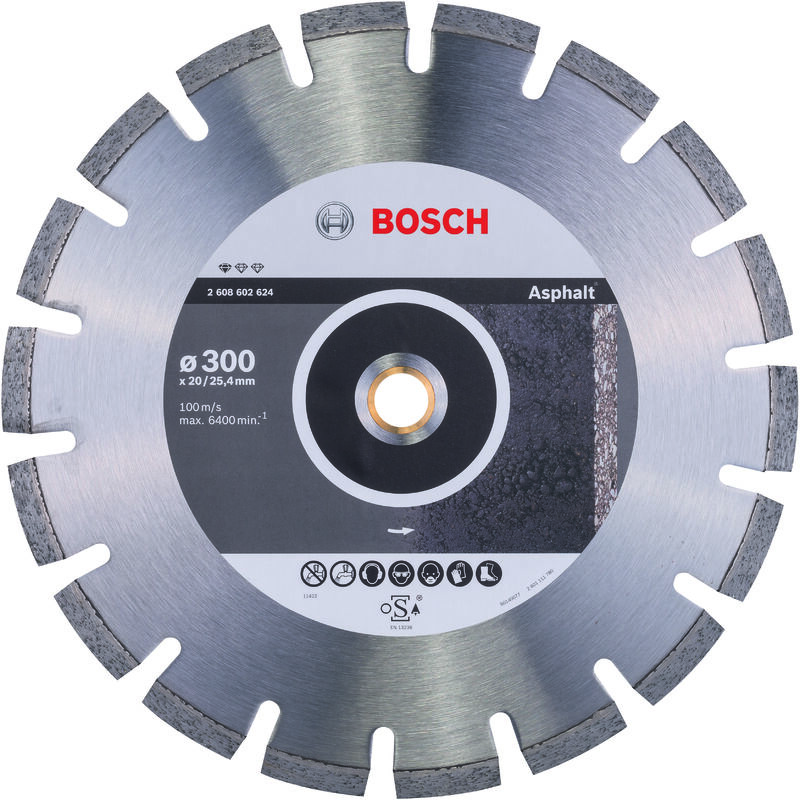 

Bosch - 2608602624 Diam.Stand.Asphalt:300x20/25,40x2,8x8, 2