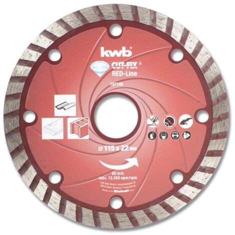 Disco de diamante turbo Pro 115X22mm SB