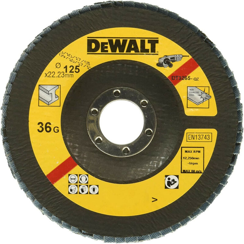 

DEWALT DT3265-QZ DISCO LÁMINAS CONCAVO 125mm G.36