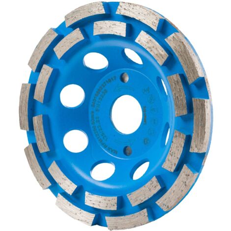 Disco de hormigón de doble pista de 125 mm