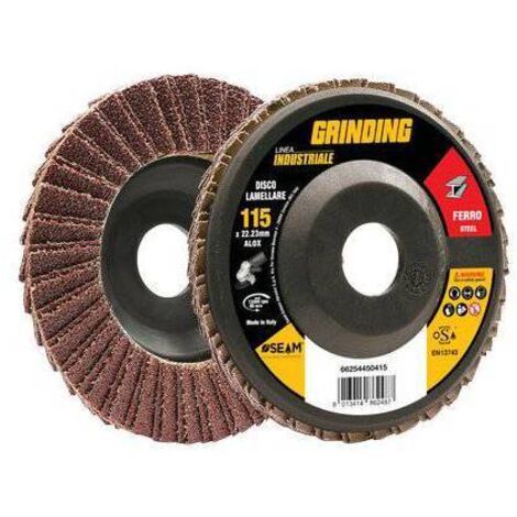 Disco de lamas radiales de corind�n industrial
