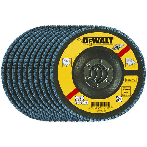 Disco de láminas, Ø115 mm, grano 60, Cóncavo  DeWalt DT3256-QZ