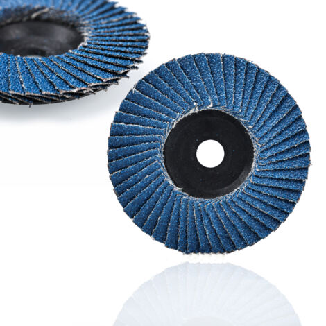 Disco de láminas para pulir 75 mm x 10 mm G60 para lijar madera y metal