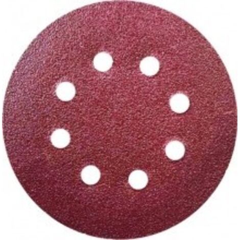 Disco de lijado de 60 g, 125 mm, velcro, juego de 5