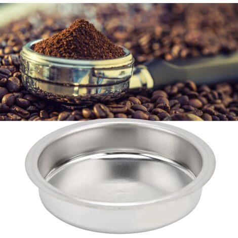 Disco de limpieza por retrolavado para cafeteras EC680 y EC685, acero inoxidable, 51 mm – inserto de filtro ciego metálico