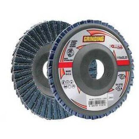 Disco de l�minas radiales de zirconio para uso industrial