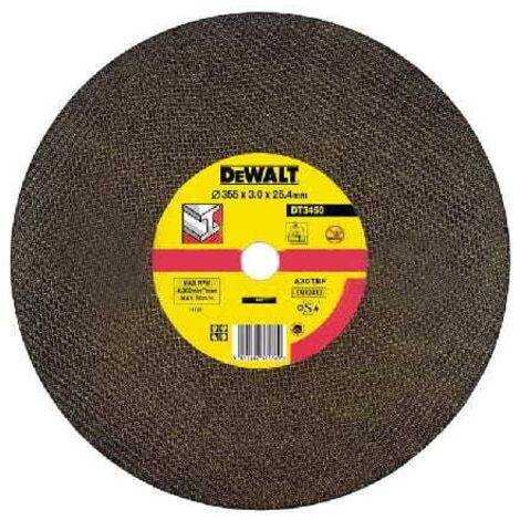 Disco de metal Dewalt 355 x 30 x 254 mm