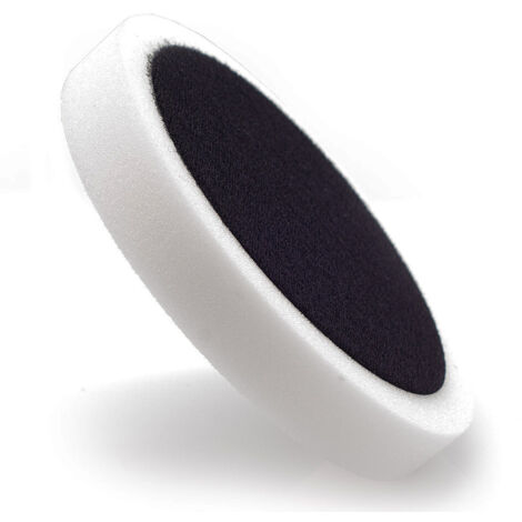 Disco de pulido duro 150/125 con velcro, disco de pulido de esponja blanco ABW