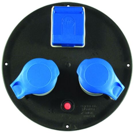 Disco de recambio cableado Ø 205 mm para carrete de cable con CEE y schuko 01913