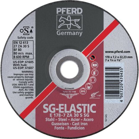 Disco de separación ZA30S SG 178x 7.2 mm gekr. Caballo