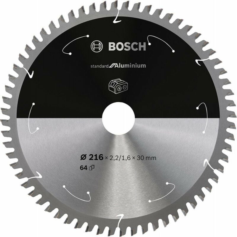 

Cuchilla Para Sierra Circular 216X2.2 / 1.6X30 Z64 Boschexpert De Alu