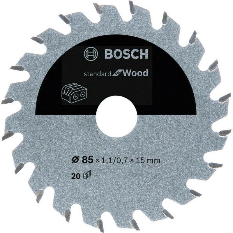 

85X1.1 Hoja De Sierra Circular / 0.7X15 Z20 Bosch