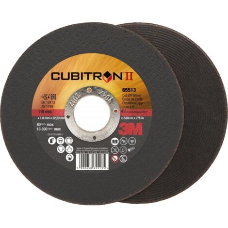 Disco de trocearCubitron II curva 125x16mm 3M