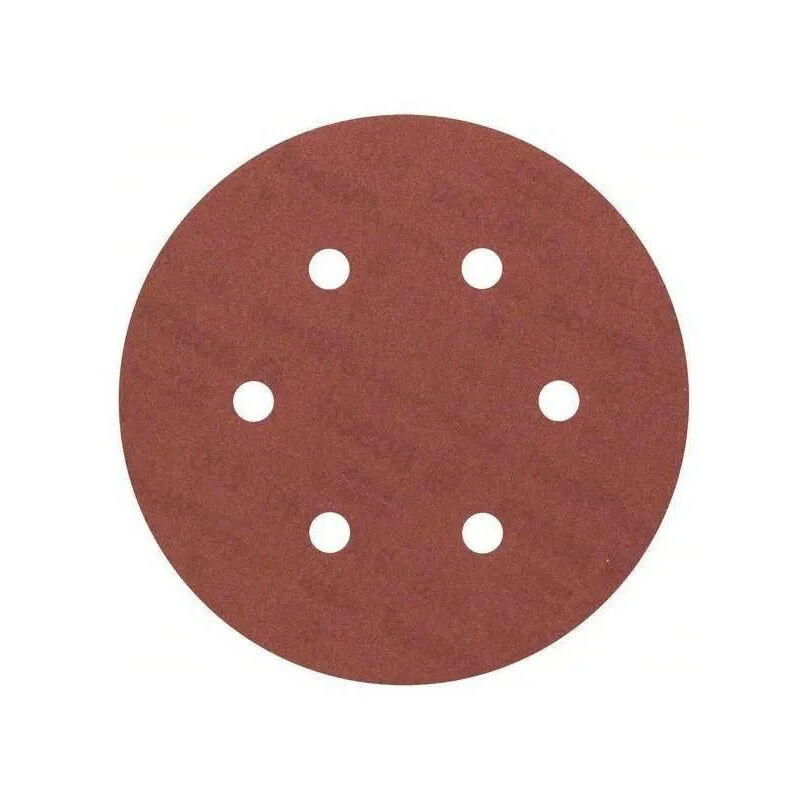 

Disco de velcro DSV A/E diámetro 150mm, grano 120, 8+1 agujeros, 5 piezas
