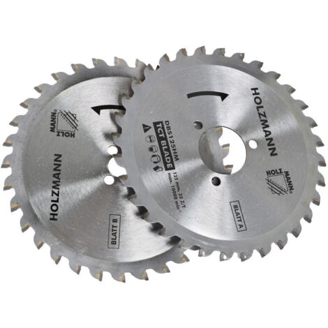 Disco de widia para sierra circular Holzmann dbs125hm