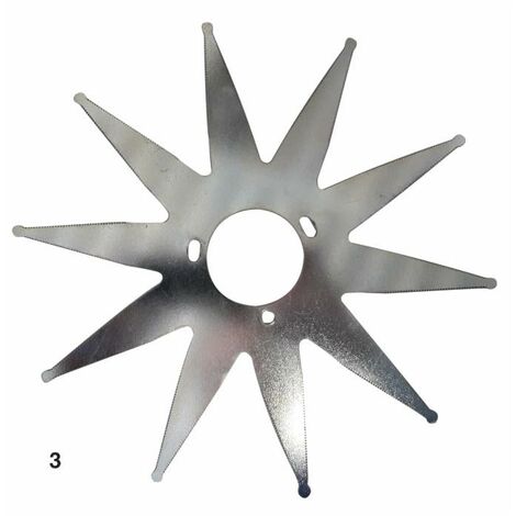Disco decespugliatore a stella - per reciprocatore 90040